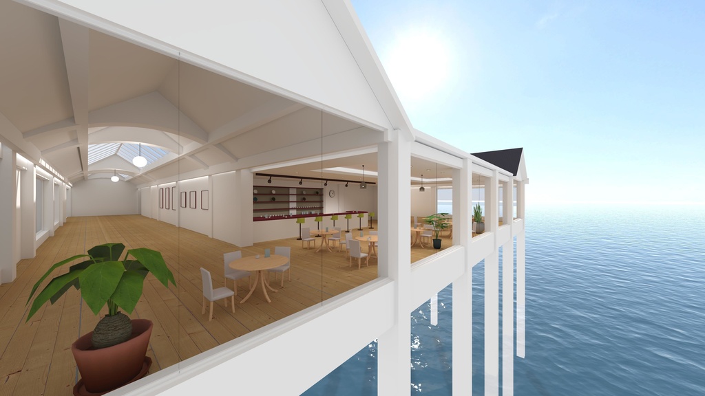 ギャラリーカフェ「なみのうえ」