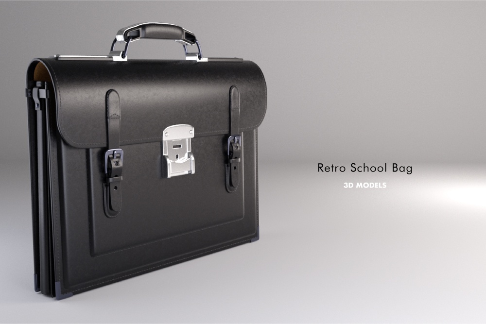 レトロ学生カバン