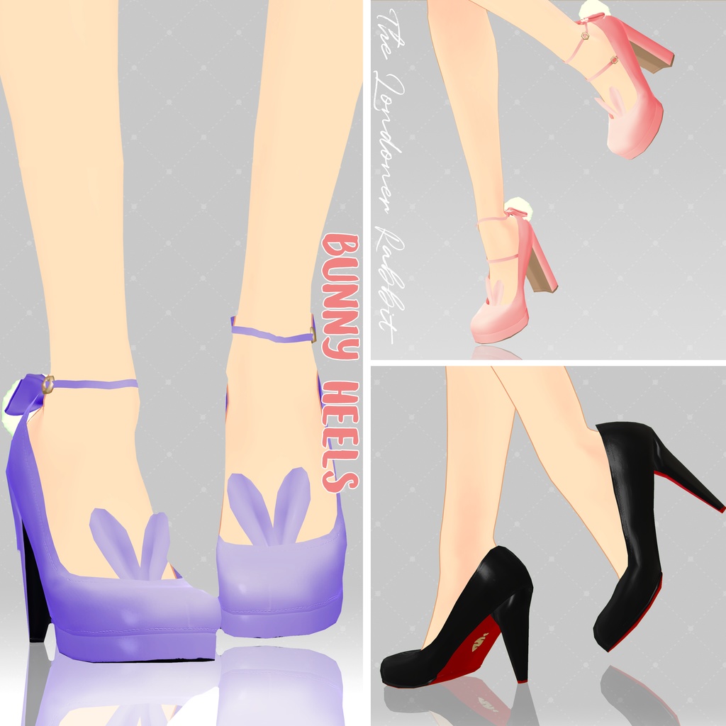 【LSBody】バニーヒール / Bunny Heels