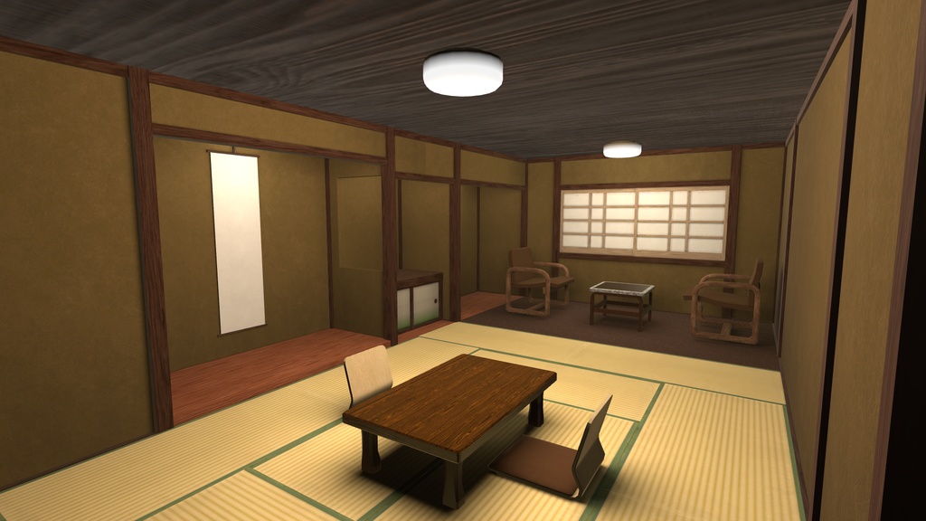 日本旅館の一室