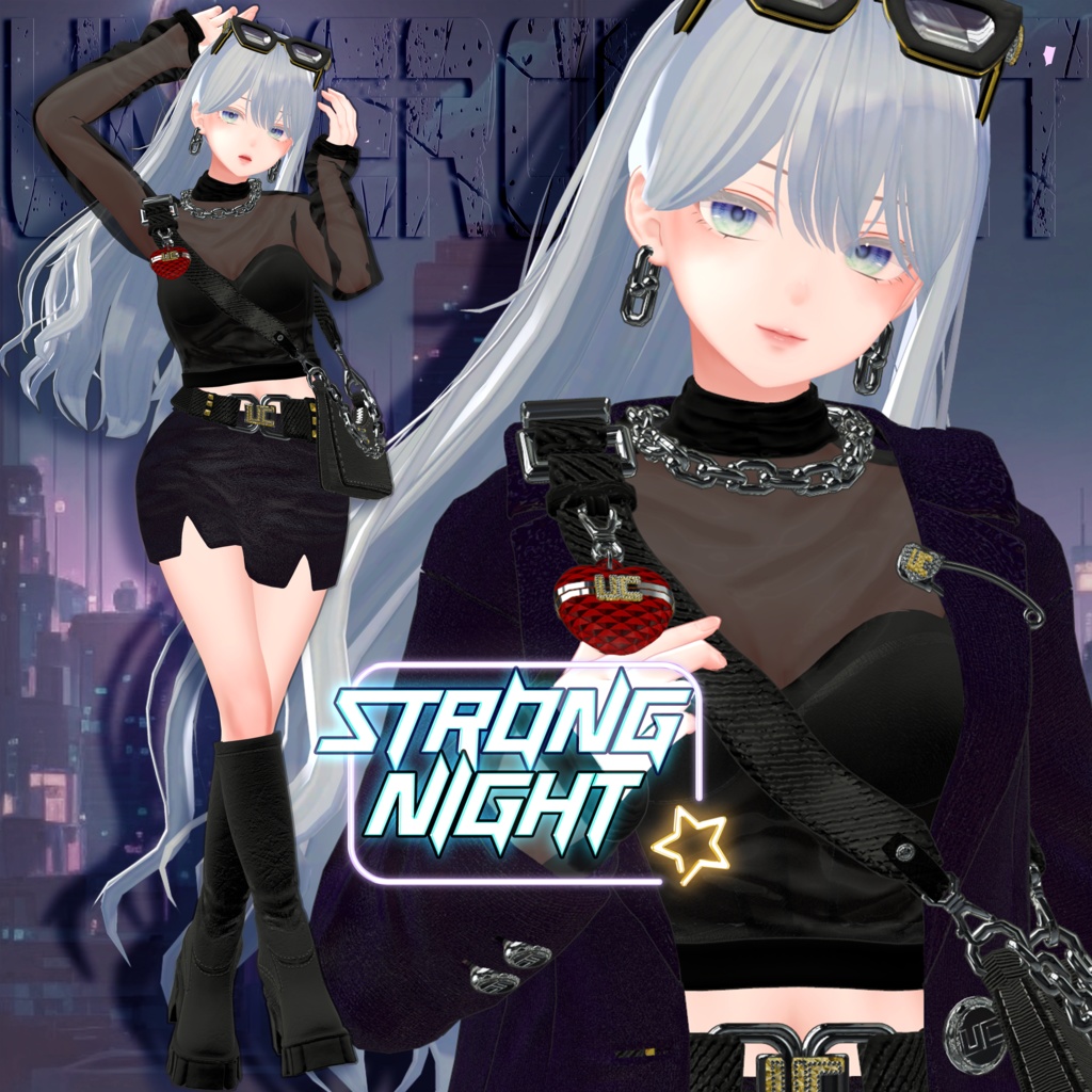 💜StrongNight 森羅_Shinra_対応💜(テーラージャケットセット )
