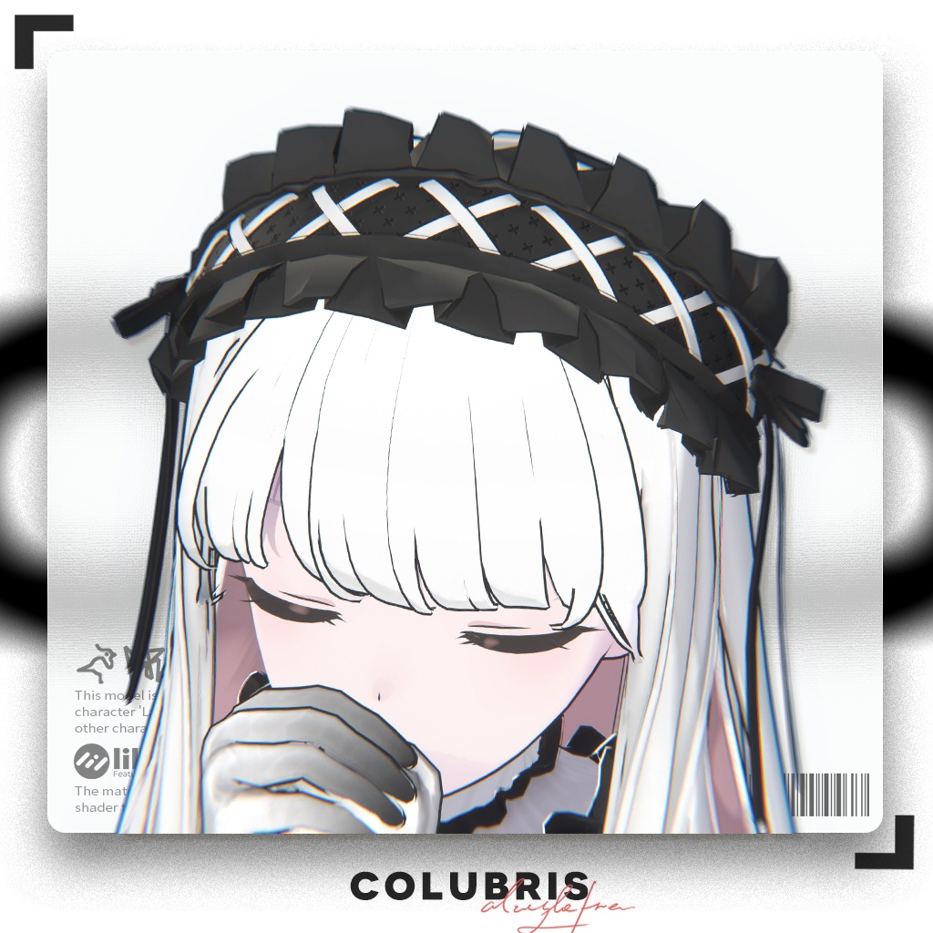 Accessorie -「Wave-Pleated Victorian Headband」