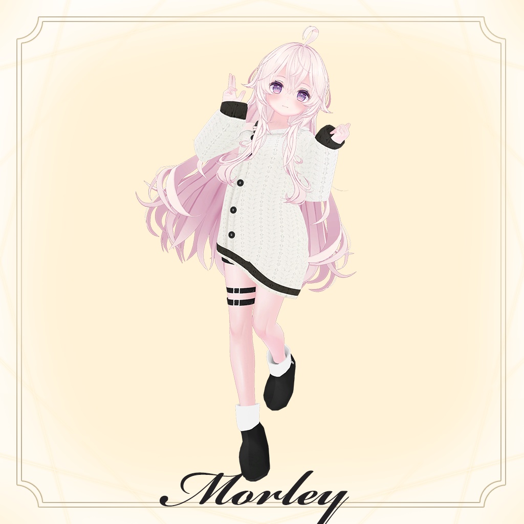 「ソラハ」専用【3D衣装モデル】モーリー