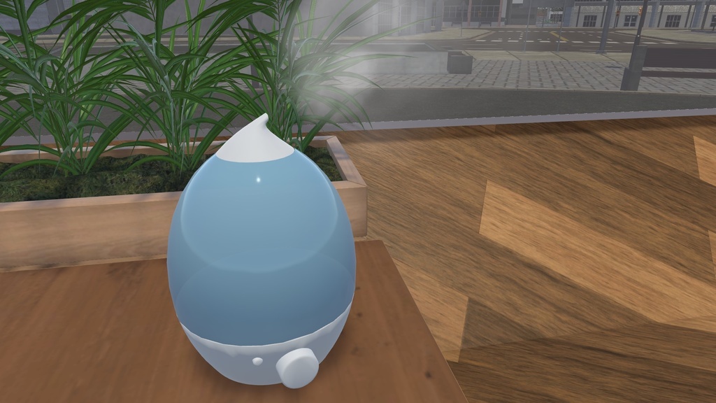 ちょっとお洒落なアロマ加湿器