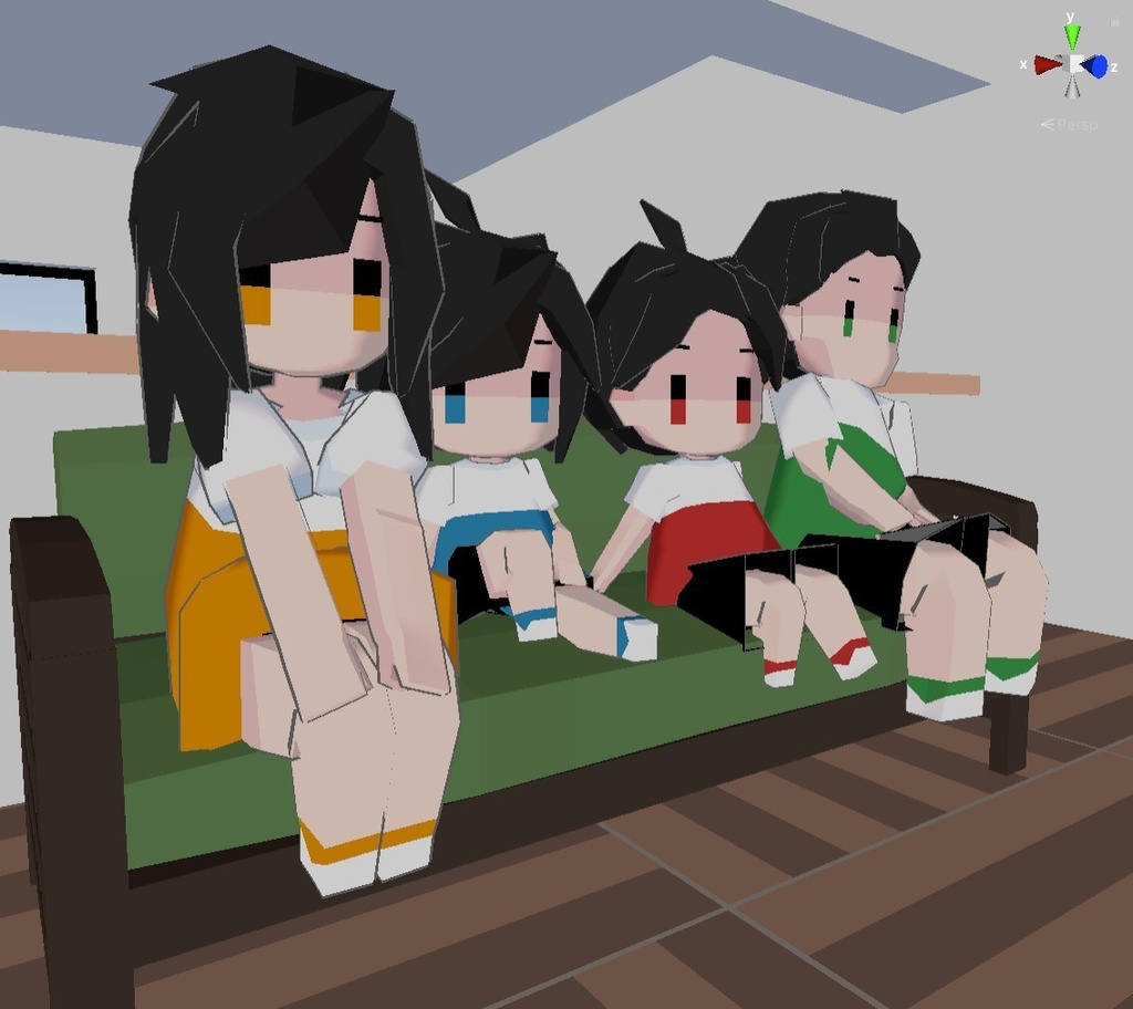 ローポリNPCシリーズ第1弾【Quest対応】