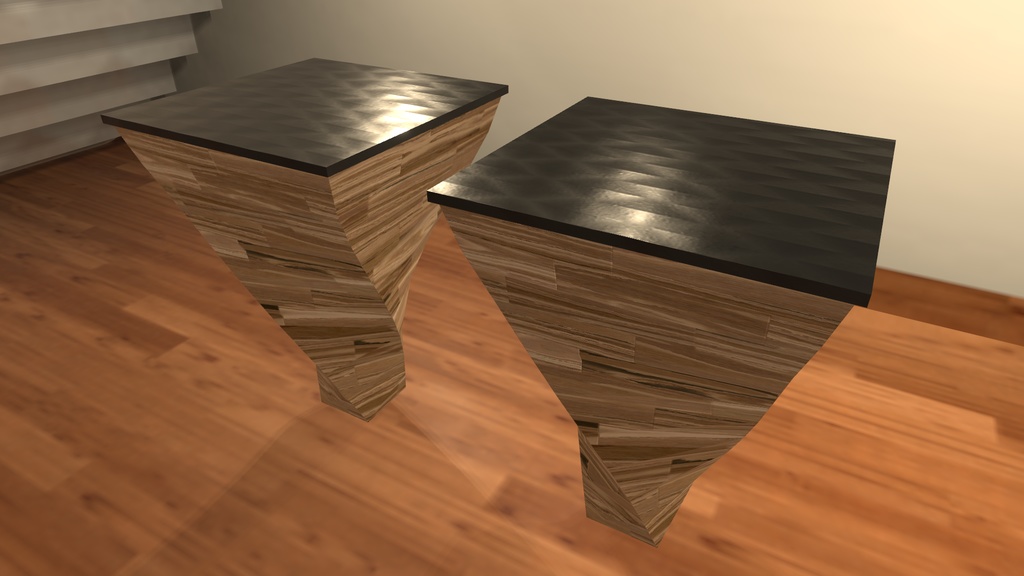 展示用テーブル