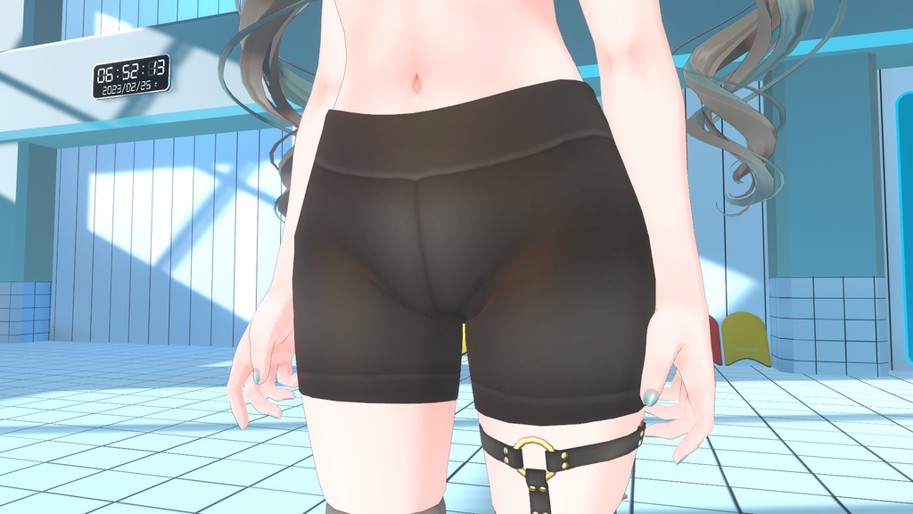 ルーシュカちゃんのスパッツ