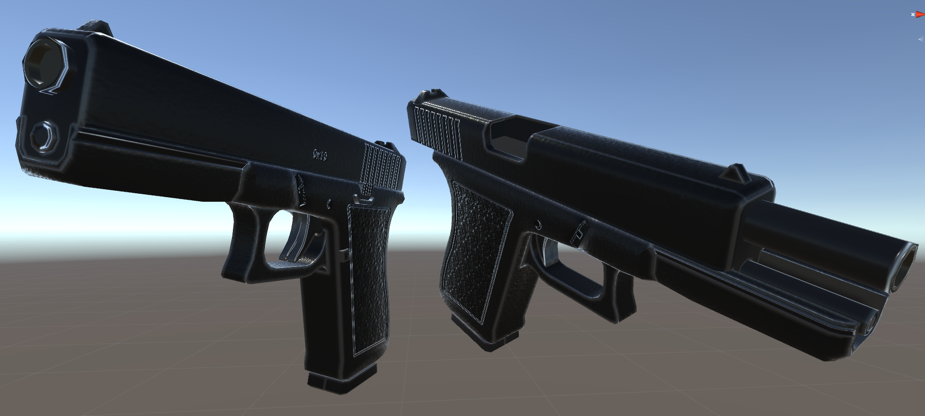 VRC向け拳銃モデル「T-17」