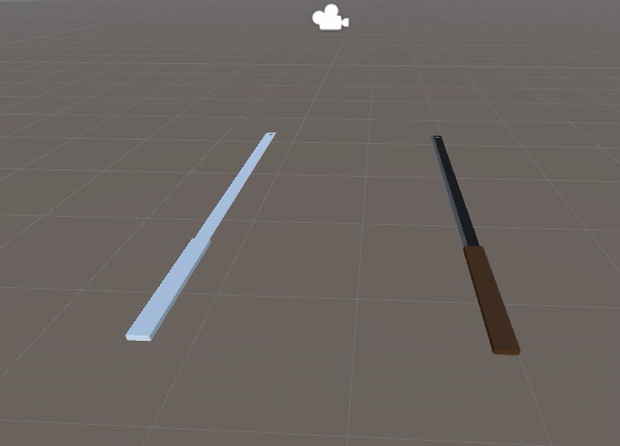 インドの屋台で使われているナイフ