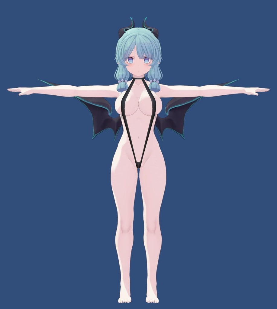 サタリナ族のメイドさん用水着