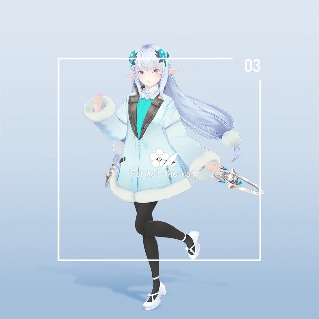Forget-me-not Elves' Outerwear