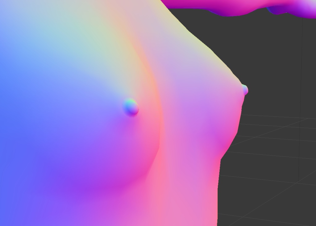 ミーシェちゃんの乳首