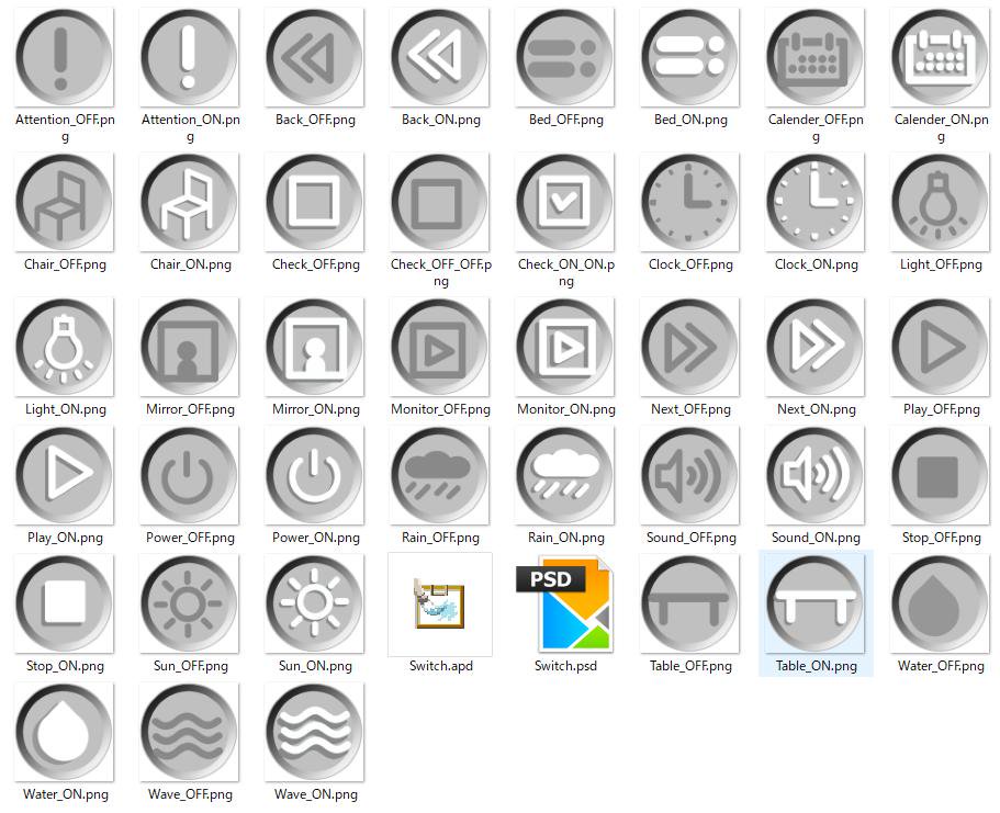 VRChat向けアイコン集