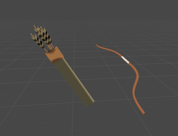 パーティクル弓矢