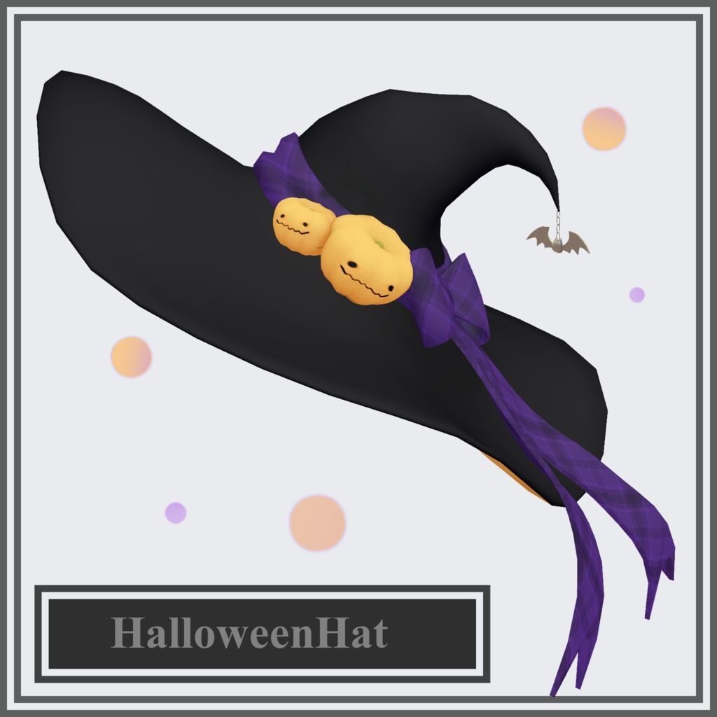 HalloweenHat【PhysBones設定済】