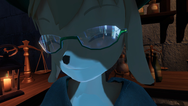 メガネ向けガラスシェーダー