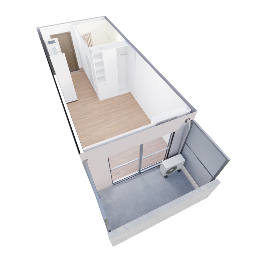 【1room】アパート部屋 1R 1K