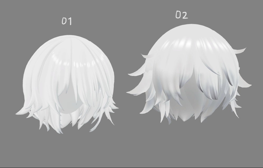 もふヘアー01・02