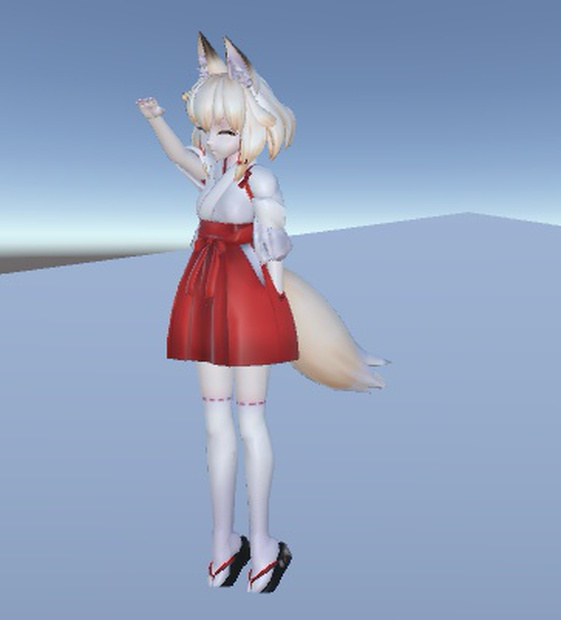 なでるモーションセット