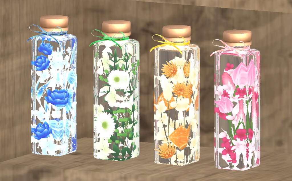 ハーバリウム４色セット