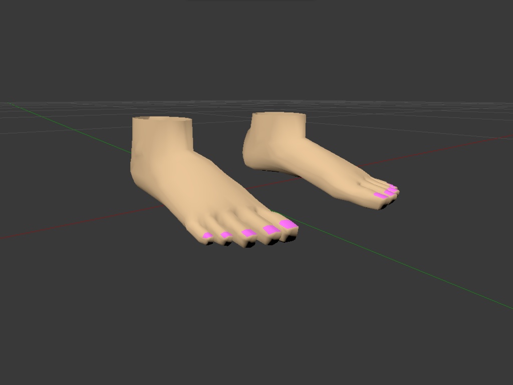 ニアナさん向け素体-足