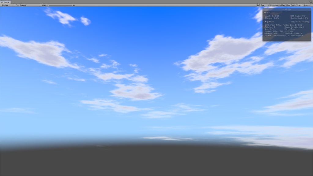 Unity用プロシージャルSkybox TyphonSkybox