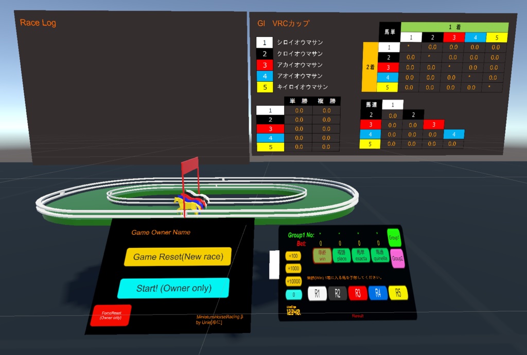 Miniature Horse Racing