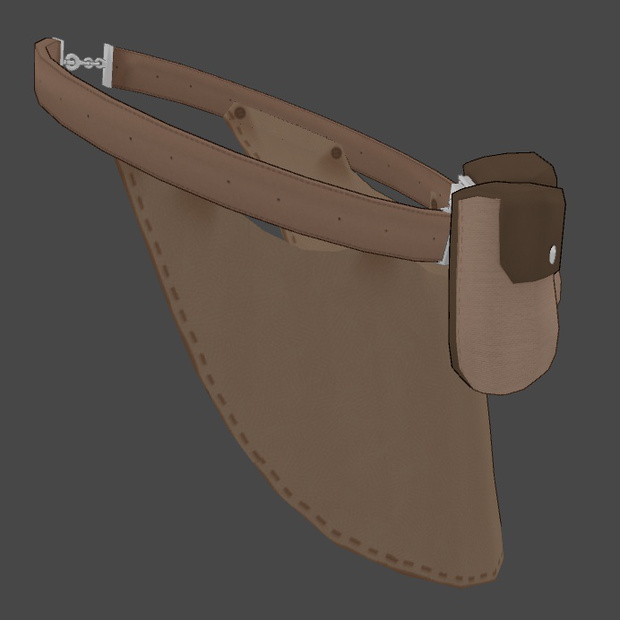 ベルト付きポーチ