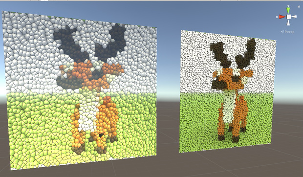 ステンドグラスシェーダー