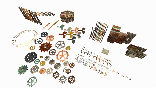 SteamPunkProps MegaPack