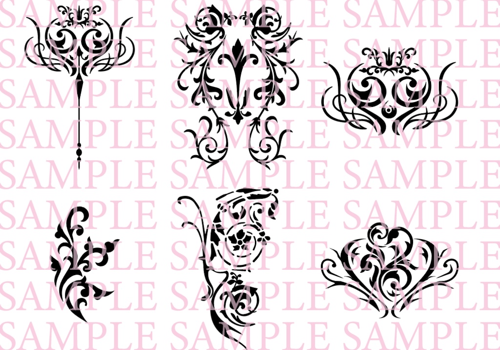 フローラルデカール【Flora】