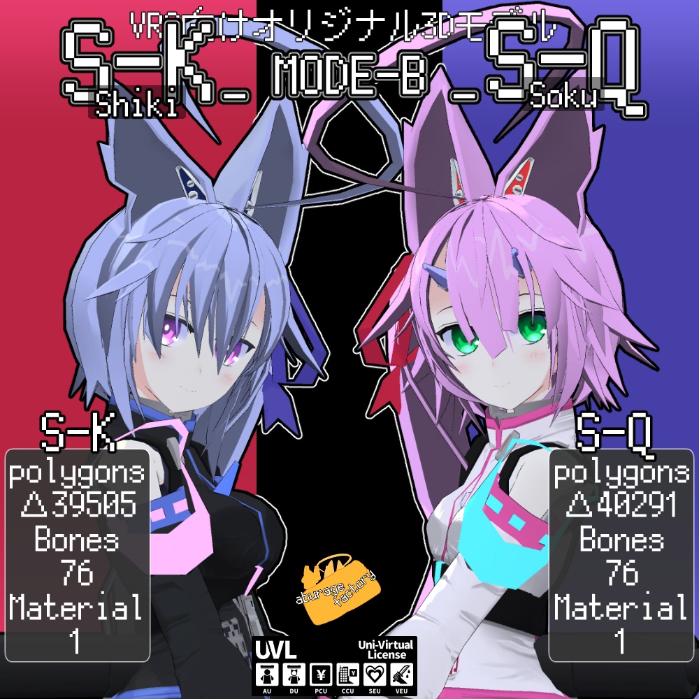 S-K & S-Q MODE-B