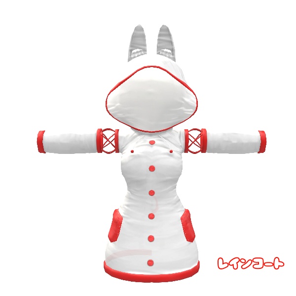 狐なレインコート