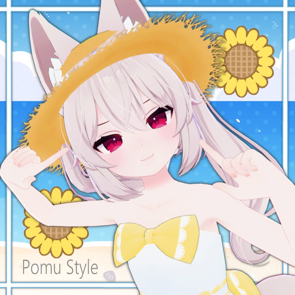 【カリンちゃん対応】砂浜の恋ワンピースセット（PB対応）