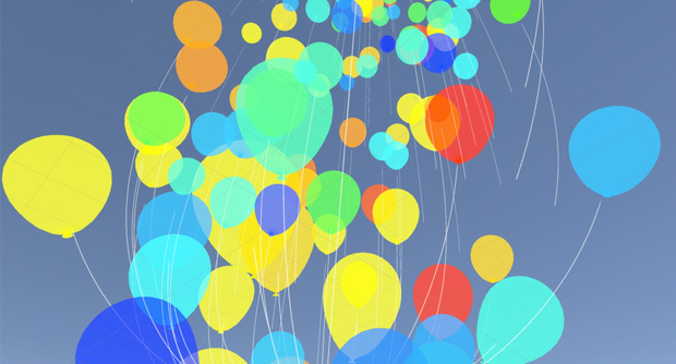 風船パーティクル