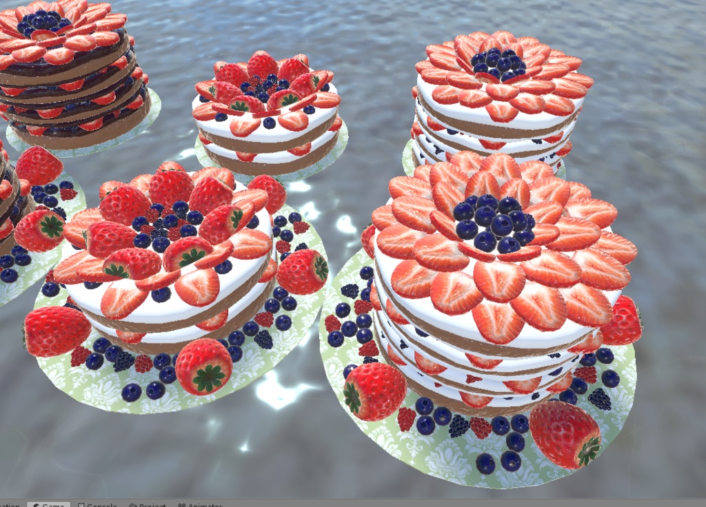 ケーキ屋さんのケーキ