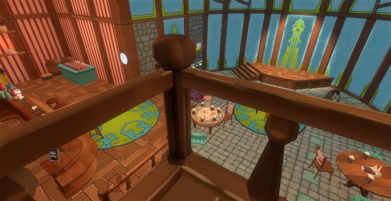 2階席からの眺め