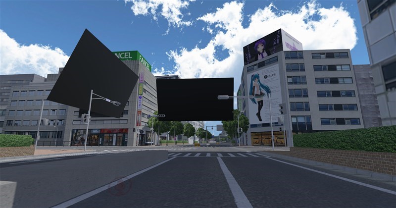 出現地点の交差点