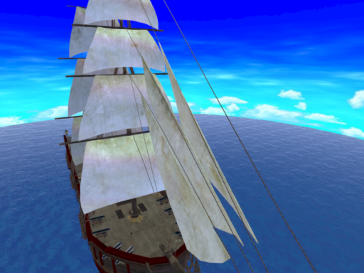 沈まない木の船