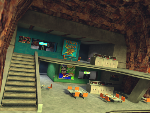 Half-Life˸ Blue Shift - Black Mesa Cafeteria