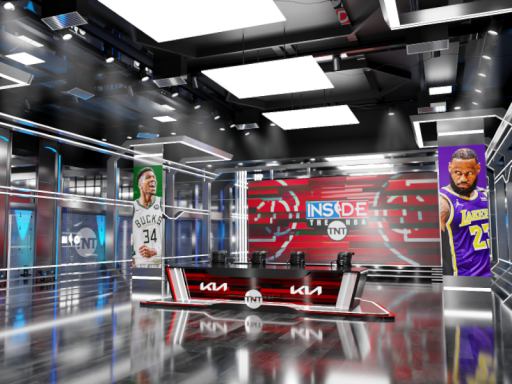 Inside the NBA Studio Digital Twin