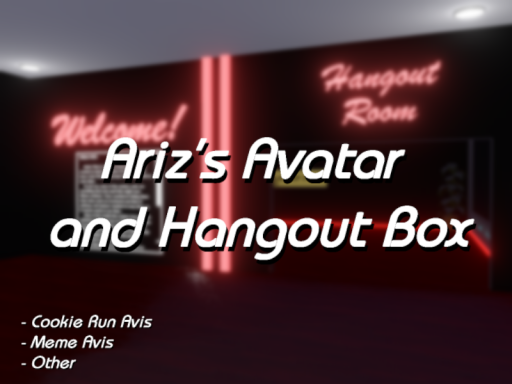 Ariz's Avatar and Hangout Box