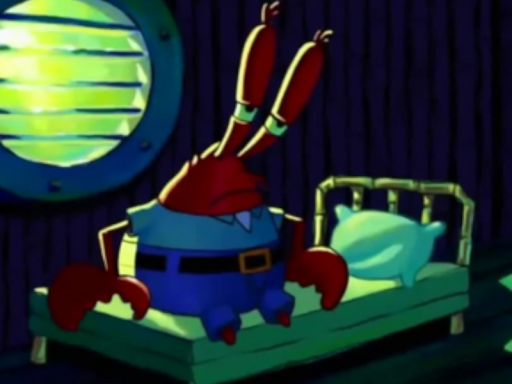 Mr Krabs Is Sad