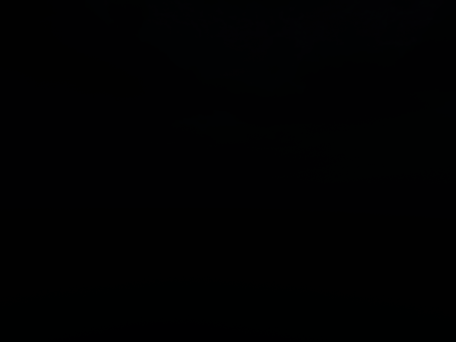 深夜に部屋を真っ暗にしてテレビを見るワールド