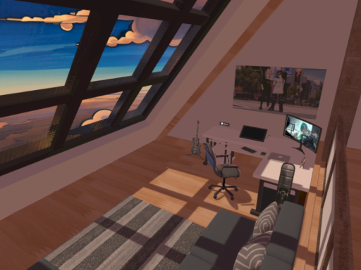 作業＆一人部屋