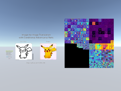 pix2pix - Deep Learning in VRC