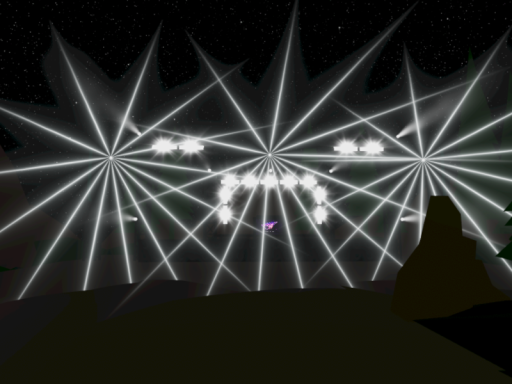 low poly forest rave