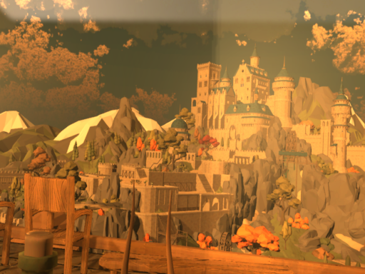 Home to a medieval European castle