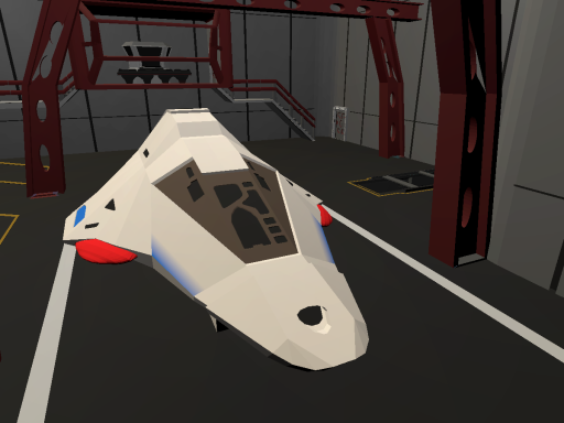 USS ALDER Shuttlebay