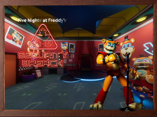 Glam Freddy's Greenroom｜ FNAF SB